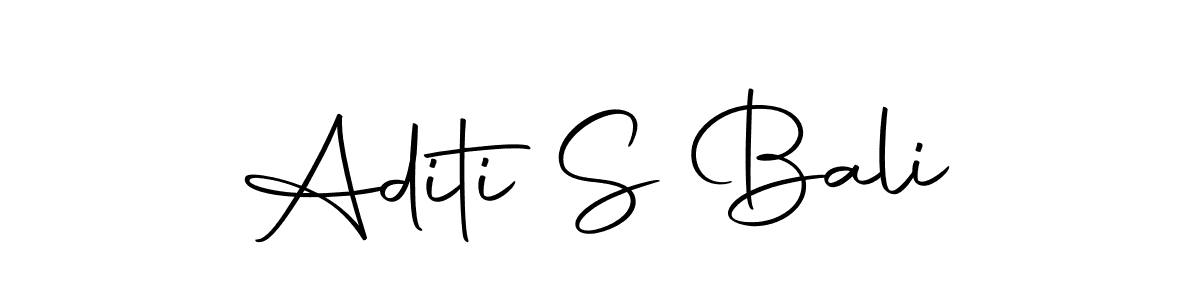 Make a short Aditi S Bali signature style. Manage your documents anywhere anytime using Autography-DOLnW. Create and add eSignatures, submit forms, share and send files easily. Aditi S Bali signature style 10 images and pictures png
