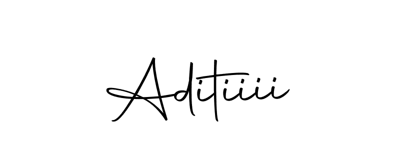 Use a signature maker to create a handwritten signature online. With this signature software, you can design (Autography-DOLnW) your own signature for name Aditiiii. Aditiiii signature style 10 images and pictures png