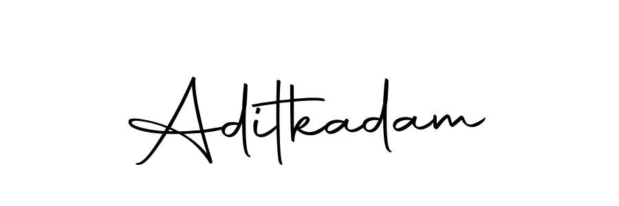 Also we have Aditkadam name is the best signature style. Create professional handwritten signature collection using Autography-DOLnW autograph style. Aditkadam signature style 10 images and pictures png