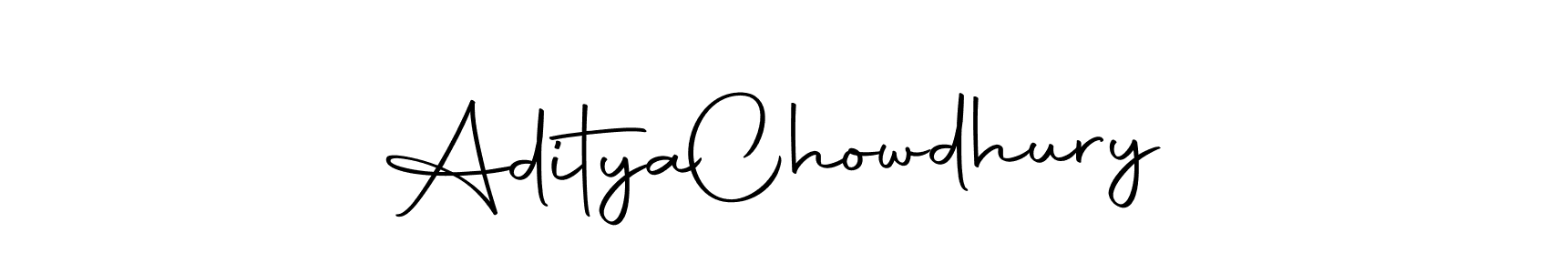 It looks lik you need a new signature style for name Aditya  Chowdhury. Design unique handwritten (Autography-DOLnW) signature with our free signature maker in just a few clicks. Aditya  Chowdhury signature style 10 images and pictures png
