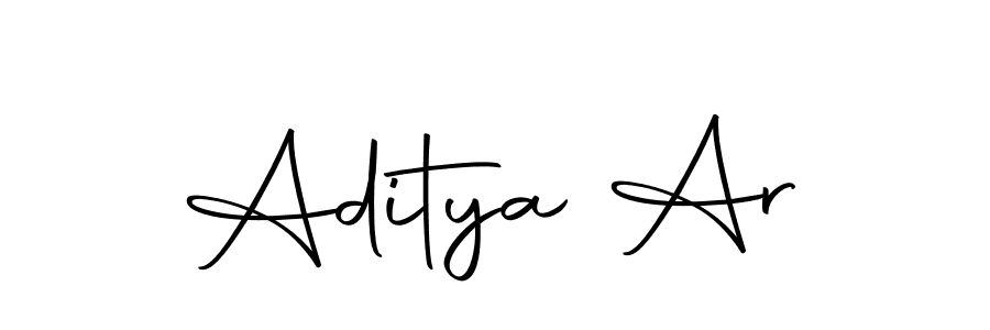 if you are searching for the best signature style for your name Aditya Ar. so please give up your signature search. here we have designed multiple signature styles  using Autography-DOLnW. Aditya Ar signature style 10 images and pictures png
