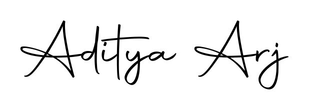 A timeless handwritten aesthetic for Aditya Arj. The Autography-DOLnW font gives your signature a handcrafted feel with natural curves. Aditya Arj signature style 10 images and pictures png