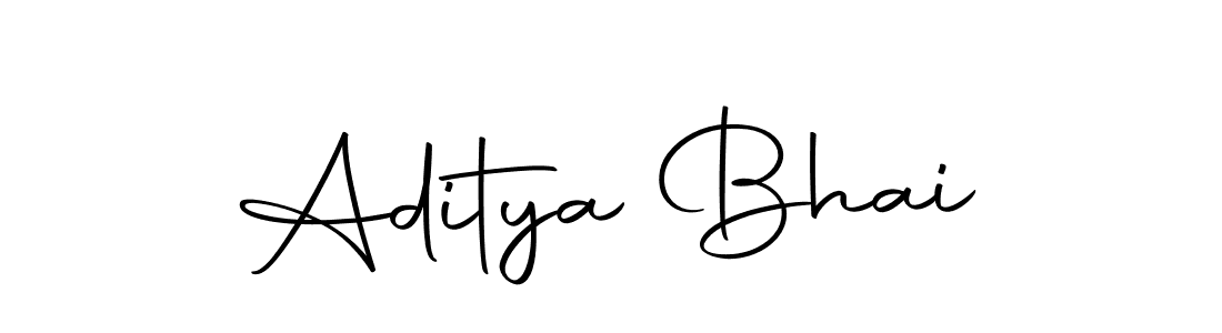 Create a beautiful signature design for name Aditya Bhai. With this signature (Autography-DOLnW) fonts, you can make a handwritten signature for free. Aditya Bhai signature style 10 images and pictures png