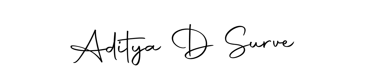 Use a signature maker to create a handwritten signature online. With this signature software, you can design (Autography-DOLnW) your own signature for name Aditya D Surve. Aditya D Surve signature style 10 images and pictures png