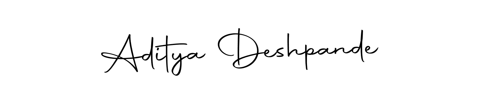 Make a beautiful signature design for name Aditya Deshpande. Use this online signature maker to create a handwritten signature for free. Aditya Deshpande signature style 10 images and pictures png