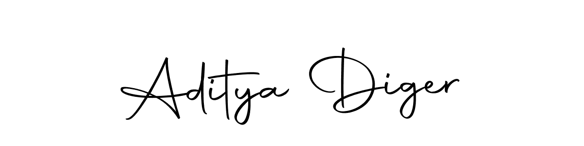 Aditya Diger stylish signature style. Best Handwritten Sign (Autography-DOLnW) for my name. Handwritten Signature Collection Ideas for my name Aditya Diger. Aditya Diger signature style 10 images and pictures png