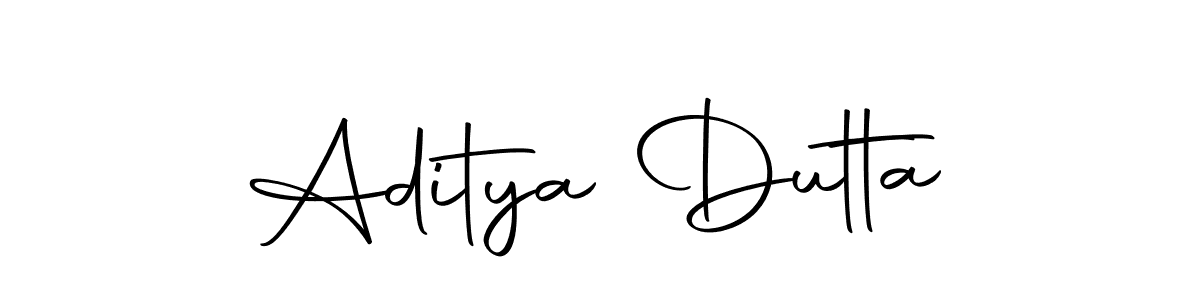 You should practise on your own different ways (Autography-DOLnW) to write your name (Aditya Dutta) in signature. don't let someone else do it for you. Aditya Dutta signature style 10 images and pictures png
