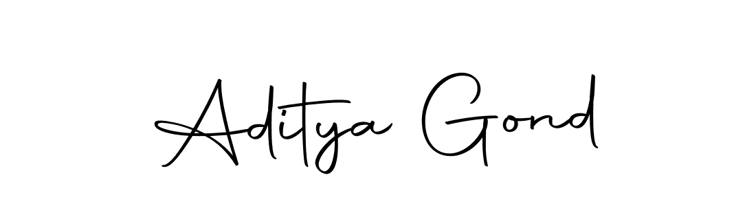 Also we have Aditya Gond name is the best signature style. Create professional handwritten signature collection using Autography-DOLnW autograph style. Aditya Gond signature style 10 images and pictures png