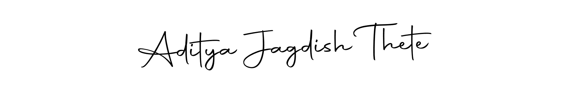 Also we have Aditya Jagdish Thete name is the best signature style. Create professional handwritten signature collection using Autography-DOLnW autograph style. Aditya Jagdish Thete signature style 10 images and pictures png