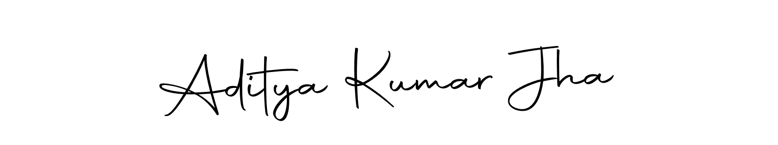 The best way (Autography-DOLnW) to make a short signature is to pick only two or three words in your name. The name Aditya Kumar Jha include a total of six letters. For converting this name. Aditya Kumar Jha signature style 10 images and pictures png