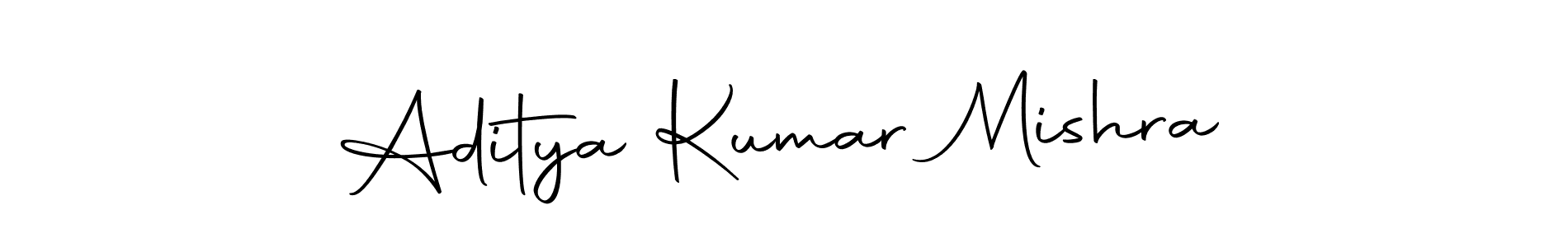 Make a beautiful signature design for name Aditya Kumar Mishra. With this signature (Autography-DOLnW) style, you can create a handwritten signature for free. Aditya Kumar Mishra signature style 10 images and pictures png
