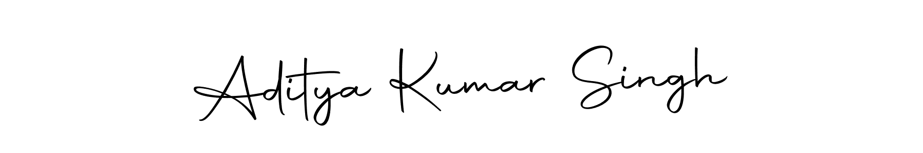 How to make Aditya Kumar Singh name signature. Use Autography-DOLnW style for creating short signs online. This is the latest handwritten sign. Aditya Kumar Singh signature style 10 images and pictures png