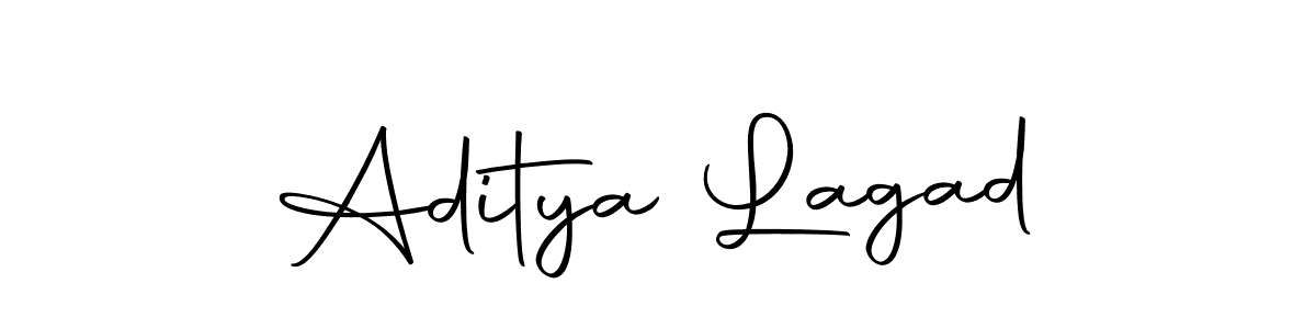 Create a beautiful signature design for name Aditya Lagad. With this signature (Autography-DOLnW) fonts, you can make a handwritten signature for free. Aditya Lagad signature style 10 images and pictures png