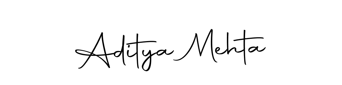 Make a beautiful signature design for name Aditya Mehta. Use this online signature maker to create a handwritten signature for free. Aditya Mehta signature style 10 images and pictures png