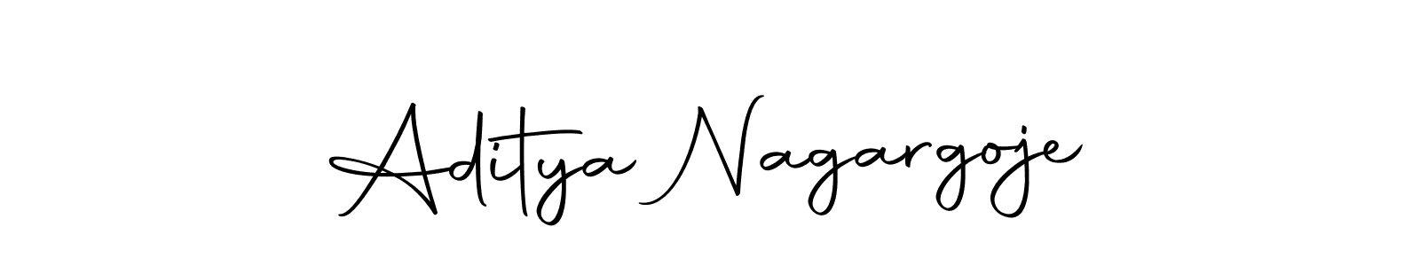 The best way (Autography-DOLnW) to make a short signature is to pick only two or three words in your name. The name Aditya Nagargoje include a total of six letters. For converting this name. Aditya Nagargoje signature style 10 images and pictures png