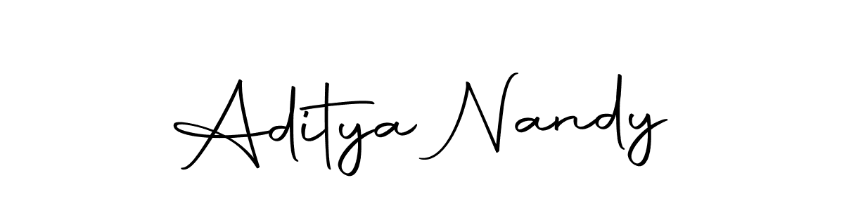 Autography-DOLnW is a professional signature style that is perfect for those who want to add a touch of class to their signature. It is also a great choice for those who want to make their signature more unique. Get Aditya Nandy name to fancy signature for free. Aditya Nandy signature style 10 images and pictures png