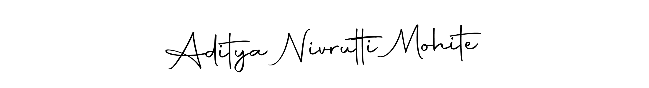 Make a beautiful signature design for name Aditya Nivrutti Mohite. With this signature (Autography-DOLnW) style, you can create a handwritten signature for free. Aditya Nivrutti Mohite signature style 10 images and pictures png