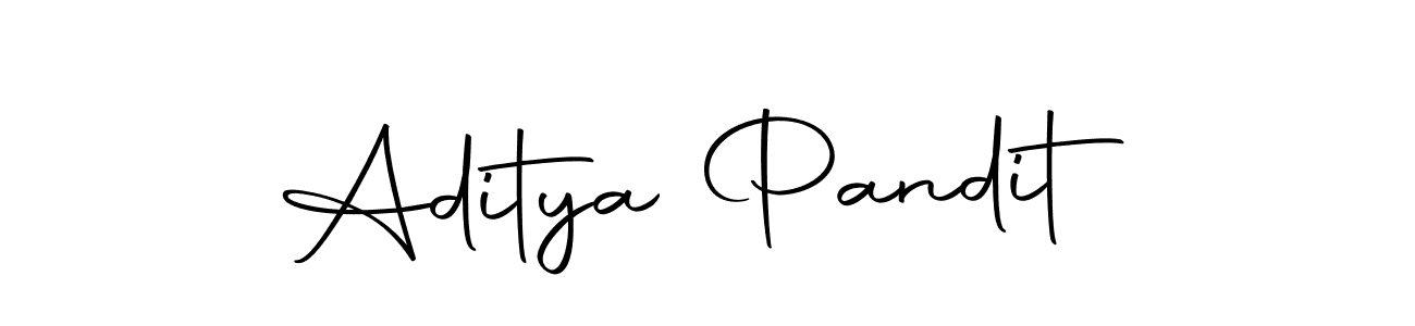 Make a beautiful signature design for name Aditya Pandit. With this signature (Autography-DOLnW) style, you can create a handwritten signature for free. Aditya Pandit signature style 10 images and pictures png