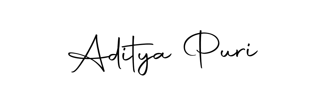 Make a beautiful signature design for name Aditya Puri. With this signature (Autography-DOLnW) style, you can create a handwritten signature for free. Aditya Puri signature style 10 images and pictures png