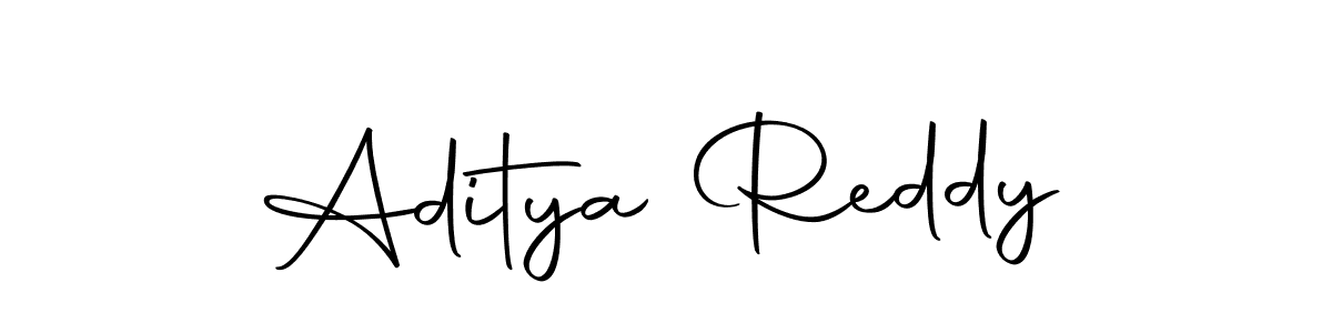 How to make Aditya Reddy name signature. Use Autography-DOLnW style for creating short signs online. This is the latest handwritten sign. Aditya Reddy signature style 10 images and pictures png