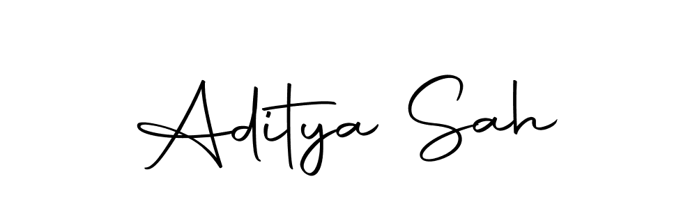 Make a beautiful signature design for name Aditya Sah. Use this online signature maker to create a handwritten signature for free. Aditya Sah signature style 10 images and pictures png