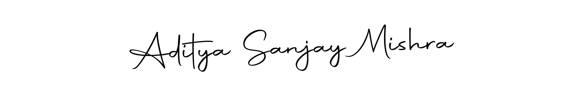 Create a beautiful signature design for name Aditya Sanjay Mishra. With this signature (Autography-DOLnW) fonts, you can make a handwritten signature for free. Aditya Sanjay Mishra signature style 10 images and pictures png