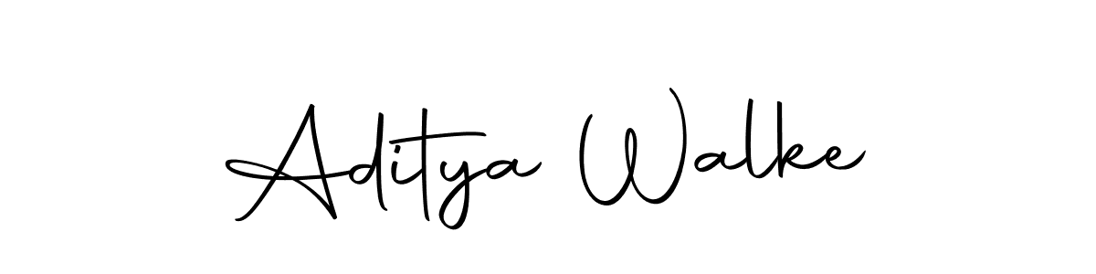 This is the best signature style for the Aditya Walke name. Also you like these signature font (Autography-DOLnW). Mix name signature. Aditya Walke signature style 10 images and pictures png