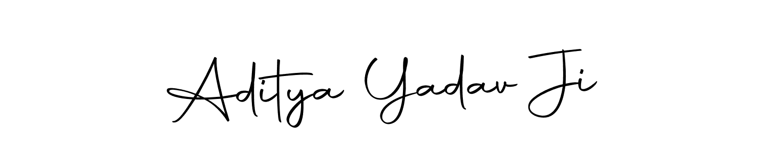 Create a beautiful signature design for name Aditya Yadav Ji. With this signature (Autography-DOLnW) fonts, you can make a handwritten signature for free. Aditya Yadav Ji signature style 10 images and pictures png