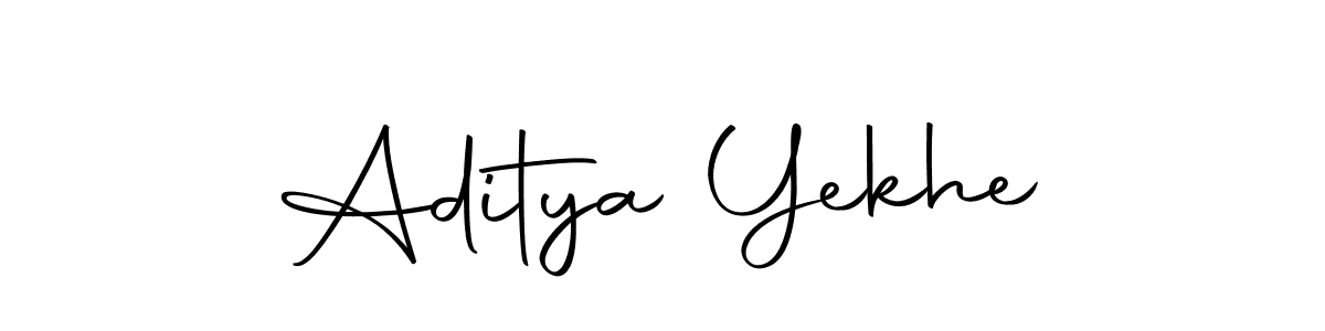 You should practise on your own different ways (Autography-DOLnW) to write your name (Aditya Yekhe) in signature. don't let someone else do it for you. Aditya Yekhe signature style 10 images and pictures png