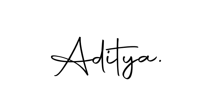 How to make Aditya. signature? Autography-DOLnW is a professional autograph style. Create handwritten signature for Aditya. name. Aditya. signature style 10 images and pictures png