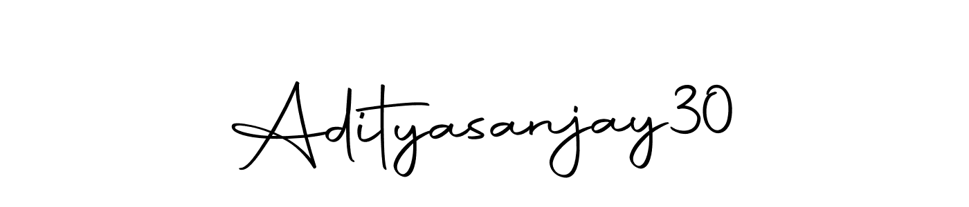 Create a beautiful signature design for name Adityasanjay30. With this signature (Autography-DOLnW) fonts, you can make a handwritten signature for free. Adityasanjay30 signature style 10 images and pictures png