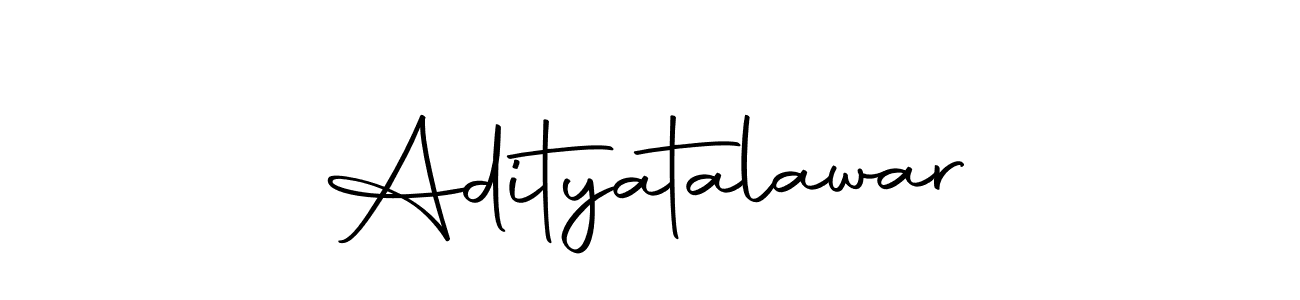 Use a signature maker to create a handwritten signature online. With this signature software, you can design (Autography-DOLnW) your own signature for name Adityatalawar. Adityatalawar signature style 10 images and pictures png