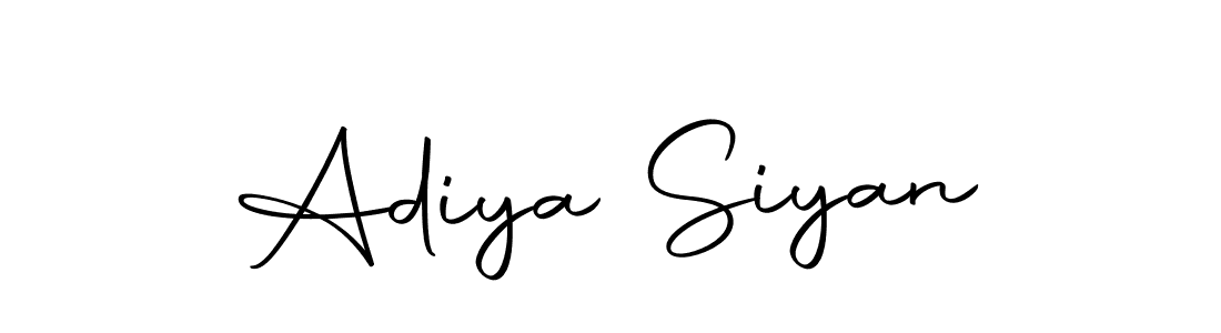 How to make Adiya Siyan signature? Autography-DOLnW is a professional autograph style. Create handwritten signature for Adiya Siyan name. Adiya Siyan signature style 10 images and pictures png