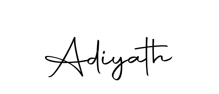 Design your own signature with our free online signature maker. With this signature software, you can create a handwritten (Autography-DOLnW) signature for name Adiyath. Adiyath signature style 10 images and pictures png