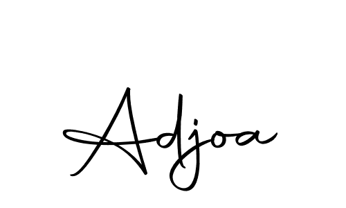 How to make Adjoa signature? Autography-DOLnW is a professional autograph style. Create handwritten signature for Adjoa name. Adjoa signature style 10 images and pictures png