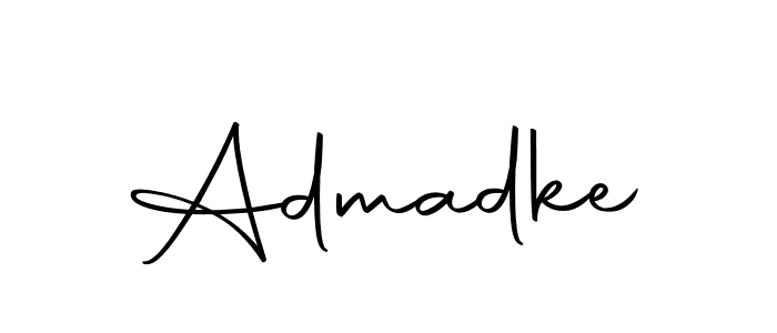 Also we have Admadke name is the best signature style. Create professional handwritten signature collection using Autography-DOLnW autograph style. Admadke signature style 10 images and pictures png