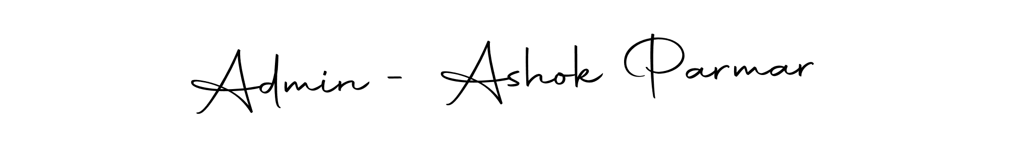 Admin - Ashok Parmar stylish signature style. Best Handwritten Sign (Autography-DOLnW) for my name. Handwritten Signature Collection Ideas for my name Admin - Ashok Parmar. Admin - Ashok Parmar signature style 10 images and pictures png