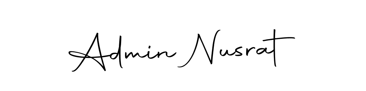 Also You can easily find your signature by using the search form. We will create Admin Nusrat name handwritten signature images for you free of cost using Autography-DOLnW sign style. Admin Nusrat signature style 10 images and pictures png