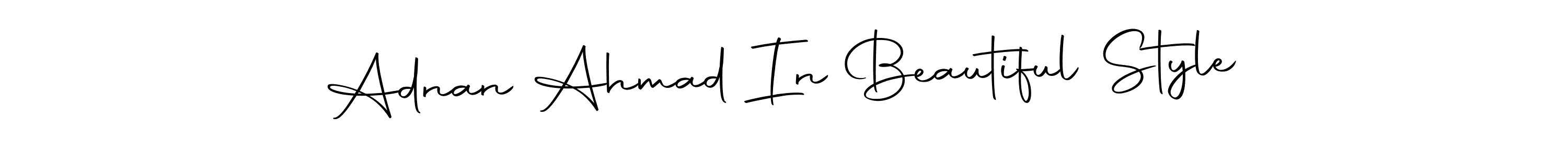 Once you've used our free online signature maker to create your best signature Autography-DOLnW style, it's time to enjoy all of the benefits that Adnan Ahmad In Beautiful Style name signing documents. Adnan Ahmad In Beautiful Style signature style 10 images and pictures png