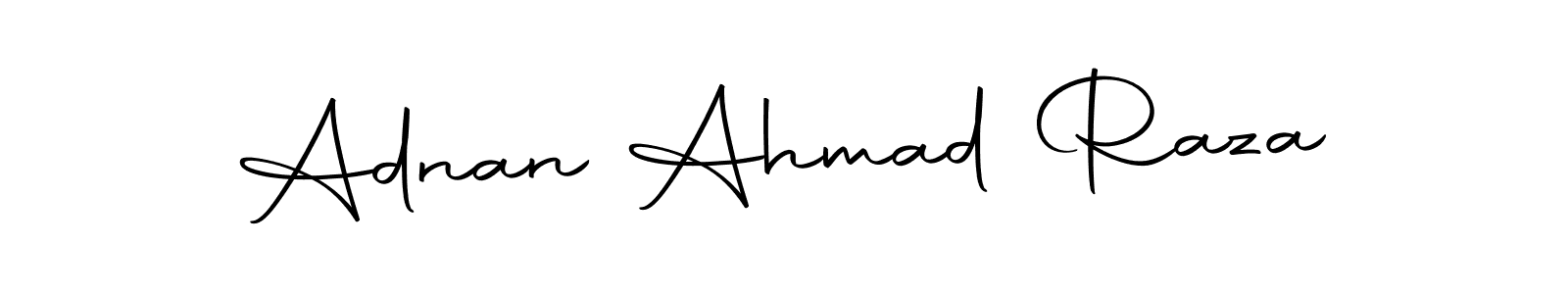 Design your own signature with our free online signature maker. With this signature software, you can create a handwritten (Autography-DOLnW) signature for name Adnan Ahmad Raza. Adnan Ahmad Raza signature style 10 images and pictures png