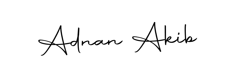 if you are searching for the best signature style for your name Adnan Akib. so please give up your signature search. here we have designed multiple signature styles  using Autography-DOLnW. Adnan Akib signature style 10 images and pictures png