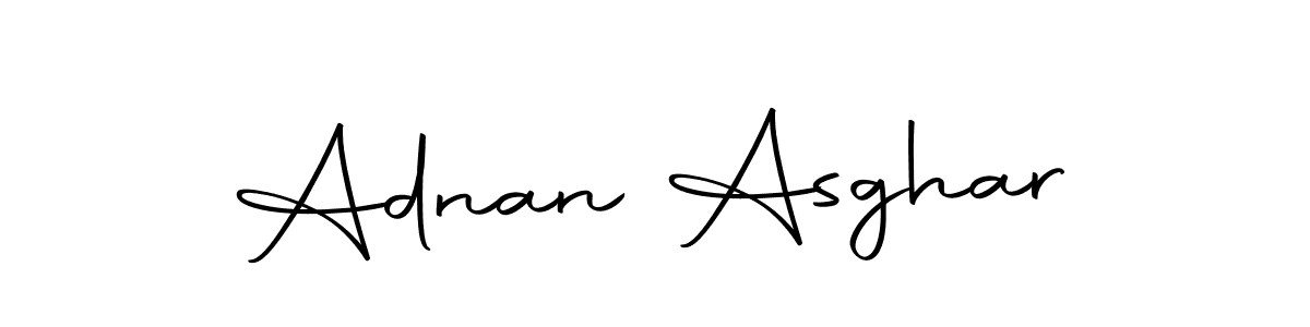 Make a beautiful signature design for name Adnan Asghar. With this signature (Autography-DOLnW) style, you can create a handwritten signature for free. Adnan Asghar signature style 10 images and pictures png