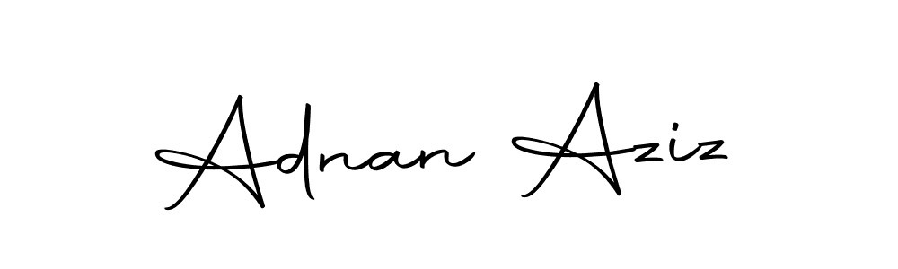 Make a short Adnan Aziz signature style. Manage your documents anywhere anytime using Autography-DOLnW. Create and add eSignatures, submit forms, share and send files easily. Adnan Aziz signature style 10 images and pictures png