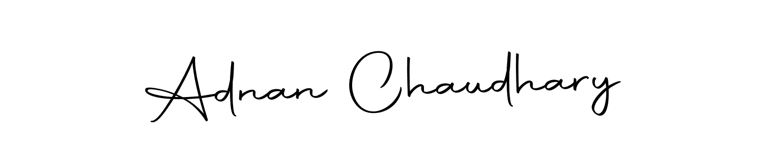 Design your own signature with our free online signature maker. With this signature software, you can create a handwritten (Autography-DOLnW) signature for name Adnan Chaudhary. Adnan Chaudhary signature style 10 images and pictures png