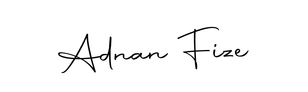Create a beautiful signature design for name Adnan Fize. With this signature (Autography-DOLnW) fonts, you can make a handwritten signature for free. Adnan Fize signature style 10 images and pictures png