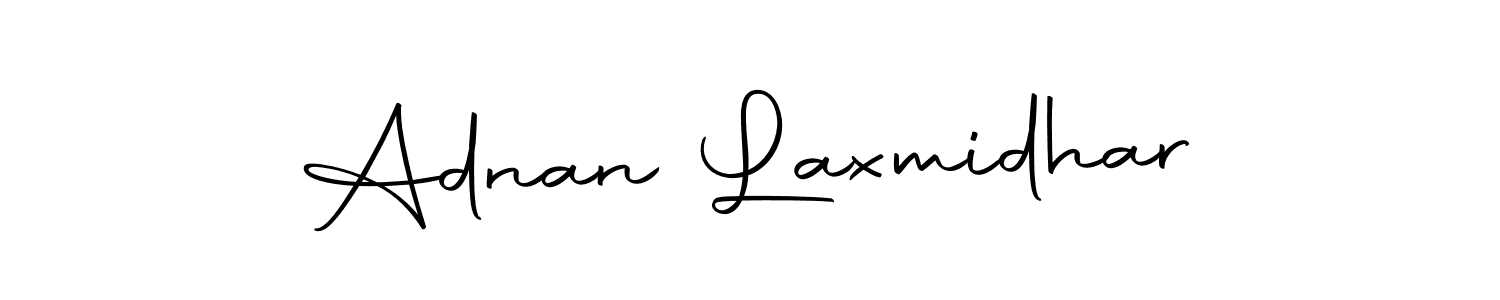 Design your own signature with our free online signature maker. With this signature software, you can create a handwritten (Autography-DOLnW) signature for name Adnan Laxmidhar. Adnan Laxmidhar signature style 10 images and pictures png