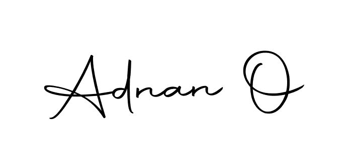 Create a beautiful signature design for name Adnan O. With this signature (Autography-DOLnW) fonts, you can make a handwritten signature for free. Adnan O signature style 10 images and pictures png