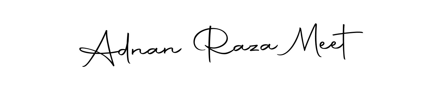 Also we have Adnan Raza Meet name is the best signature style. Create professional handwritten signature collection using Autography-DOLnW autograph style. Adnan Raza Meet signature style 10 images and pictures png