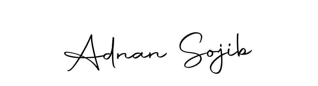 The best way (Autography-DOLnW) to make a short signature is to pick only two or three words in your name. The name Adnan Sojib include a total of six letters. For converting this name. Adnan Sojib signature style 10 images and pictures png