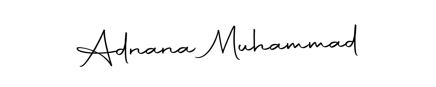 Once you've used our free online signature maker to create your best signature Autography-DOLnW style, it's time to enjoy all of the benefits that Adnana Muhammad name signing documents. Adnana Muhammad signature style 10 images and pictures png